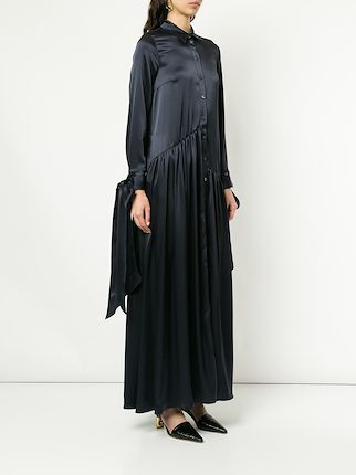 buttoned maxi dress展示图