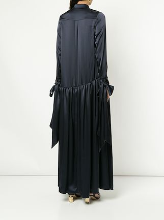 buttoned maxi dress展示图