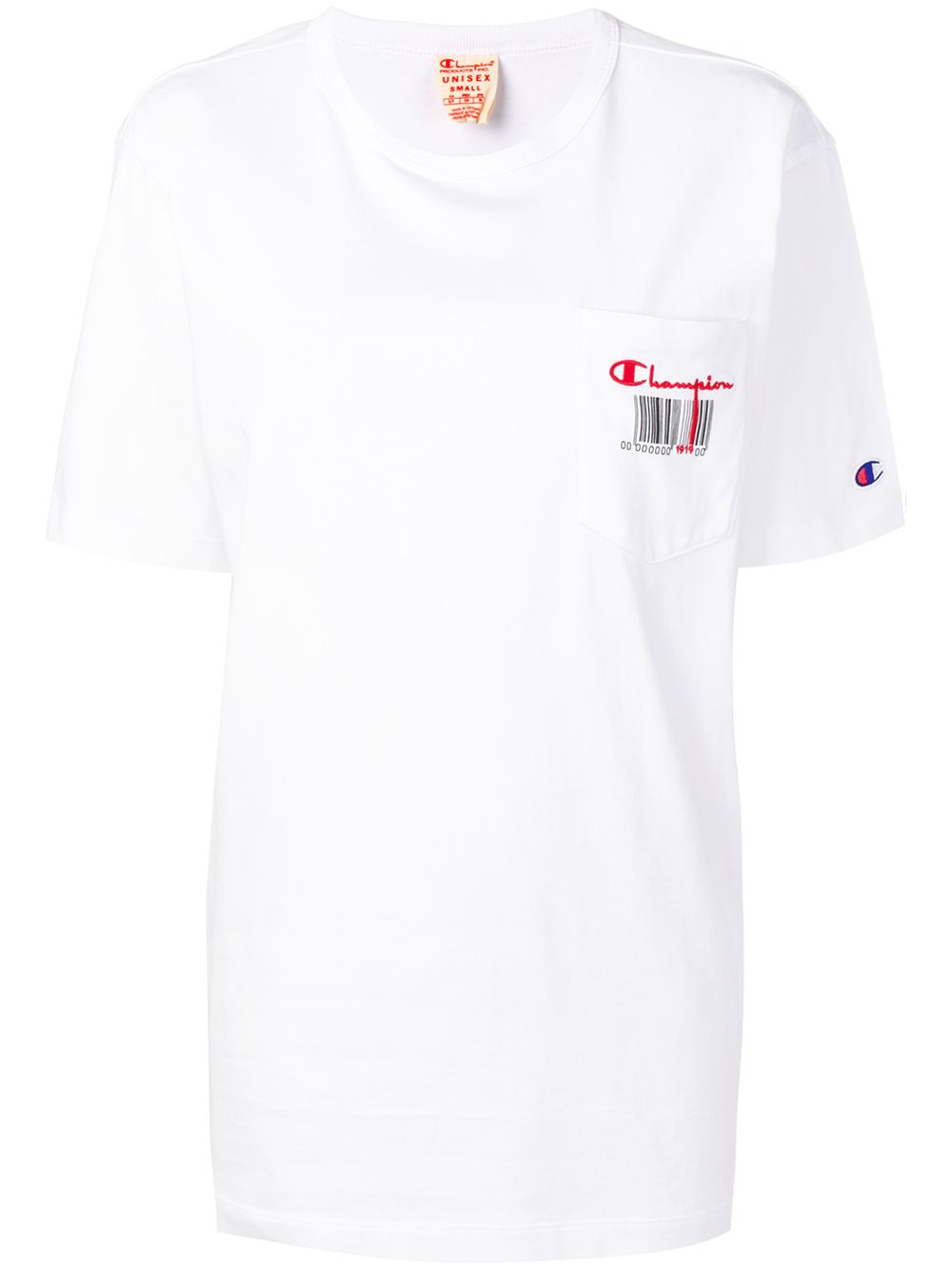 champion barcode t shirt