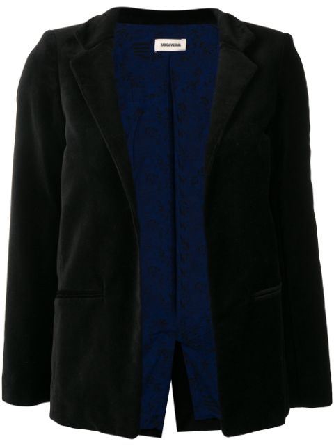 Zadig & Voltaire Zadig&voltaire Open Blazer Jacket - Black