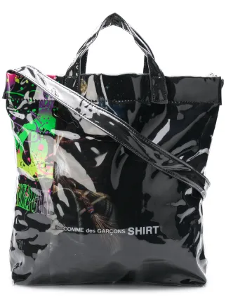 comme des garcons shirt pvc bag