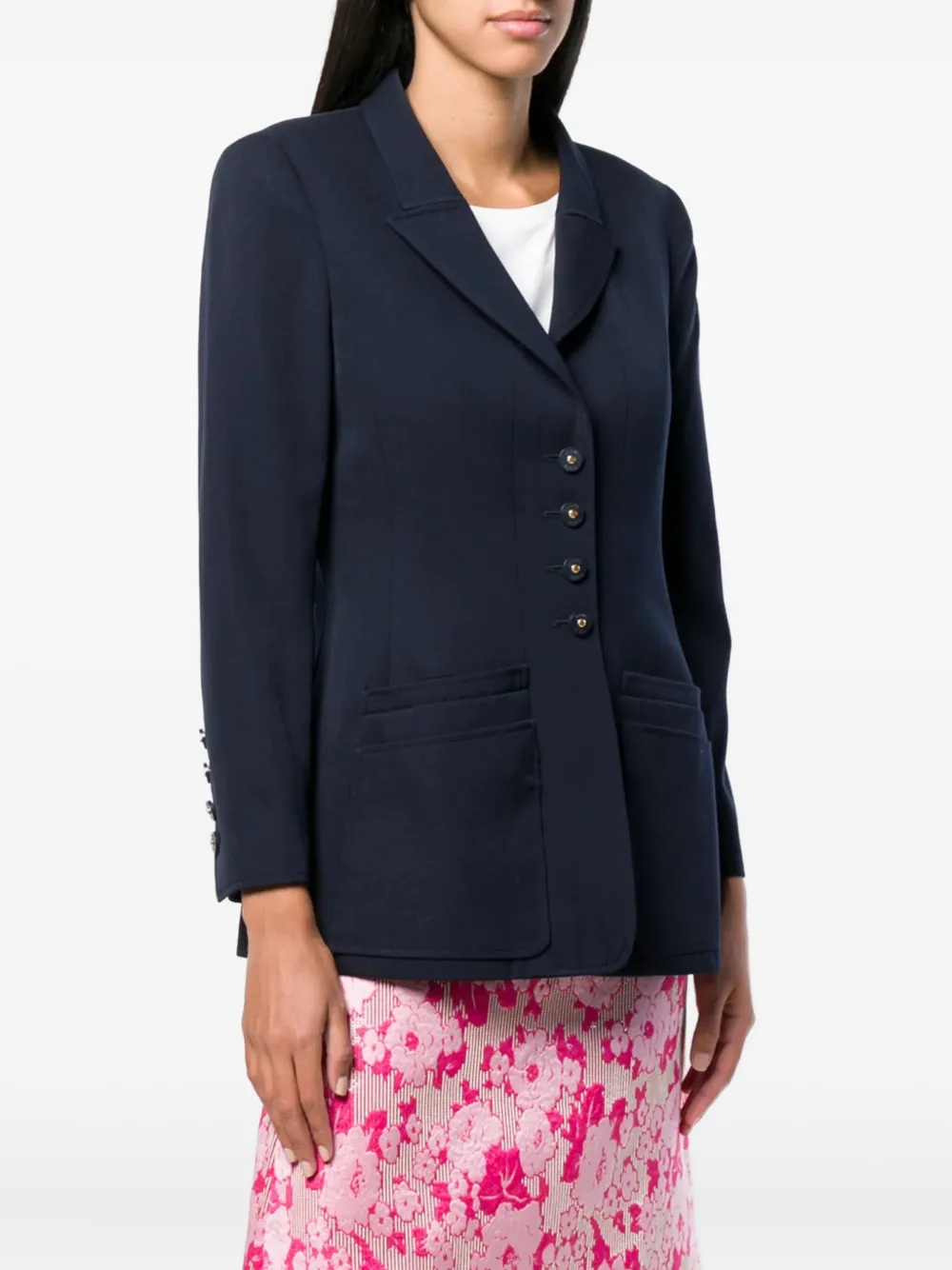 Layered Pockets Blazer