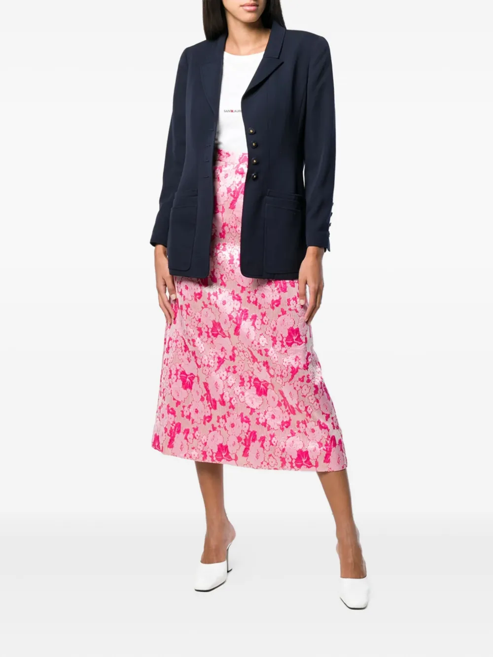 CHANEL Pre-Owned layered pockets blazer | Image 2