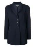 CHANEL Pre-Owned layered pockets blazer - Blue