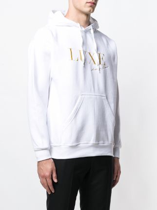 embroidered Luxe hoodie展示图