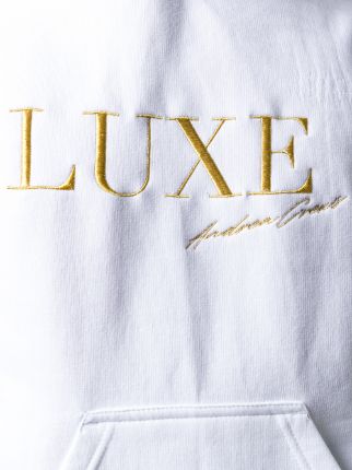 embroidered Luxe hoodie展示图