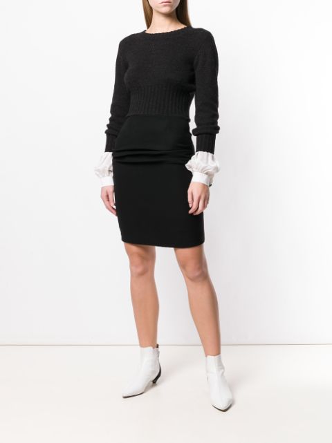 Chanel Pre-Owned 2008 layered short dress - FARFETCH