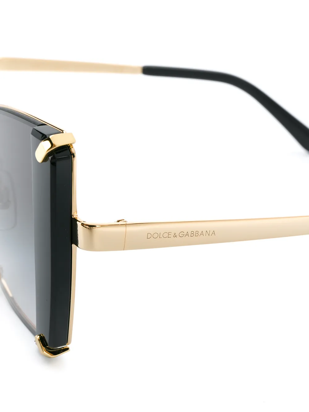 фото Dolce & gabbana eyewear солнцезащитные очки в оправе "кошачий глаз"