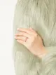 Image 2 of Natalie Marie dotted oval stone wrap ring