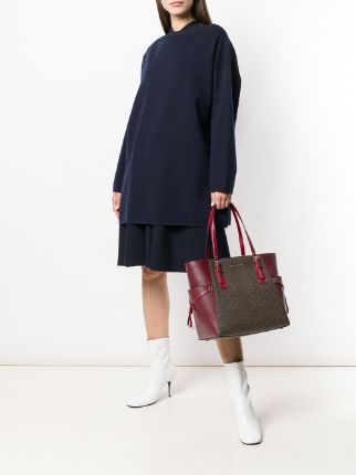 Voyager colour-block tote bag展示图