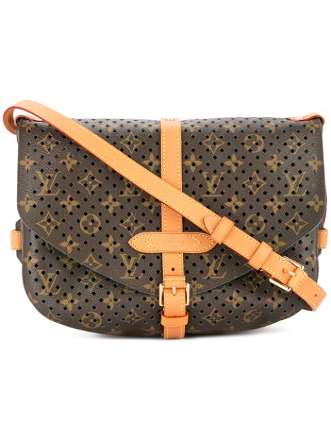 louis vuitton saumur perforated