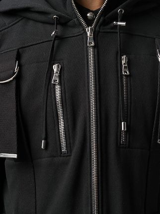 D-rings hooded coat展示图