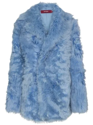 Coat Shearling Marjan Lapel collar Sies ZqOxwPg