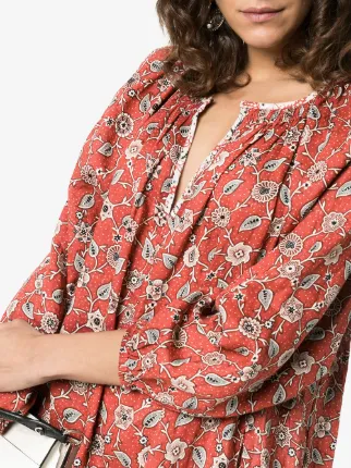 Lunghe Isabel Tockya A Vestito Maniche Marant Étoile Farfetch qMVUzpS