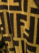 Fendi jacquard FF logo robe