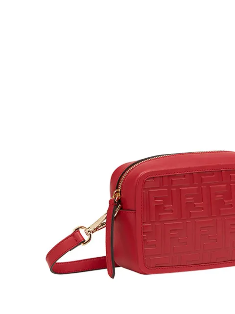 Shop red Fendi Mini Camera Case crossbody bag with Express Delivery -  Farfetch