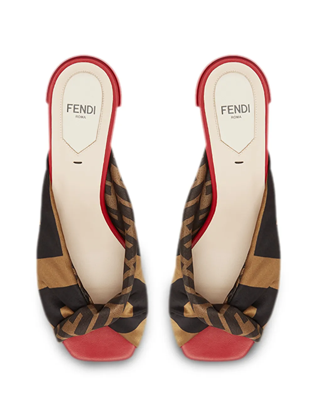 fendi sabot mules