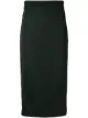 Image 1 of Fendi Double F-stripe fitted skirt