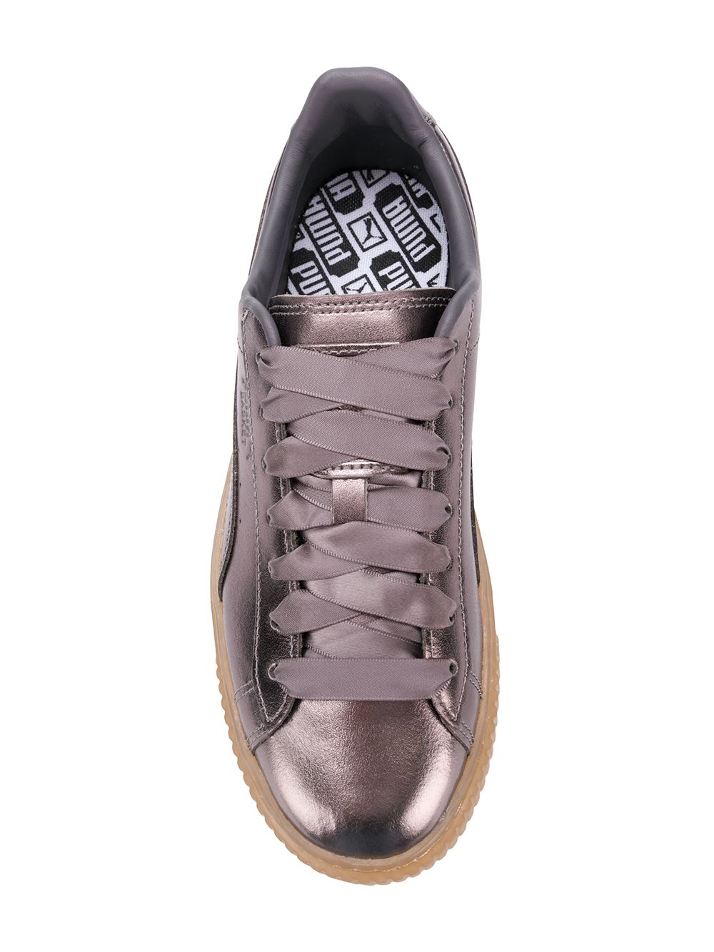 PUMA Basket metallic sneakers WOMEN