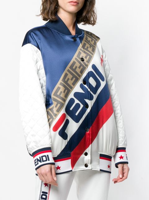 fendi reversible bomber jacket