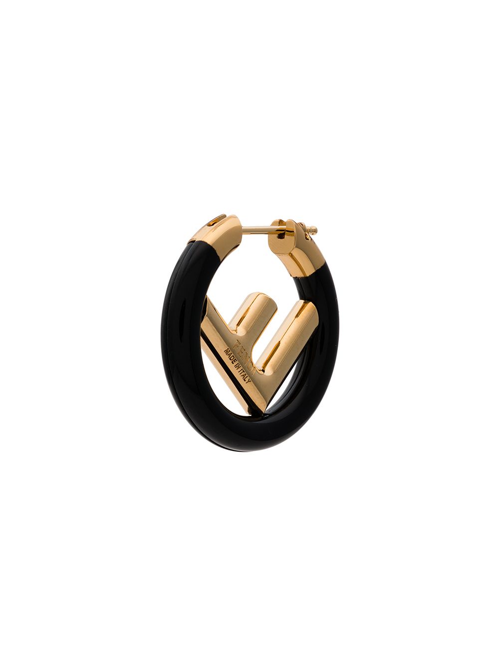 фото Fendi single logo earring