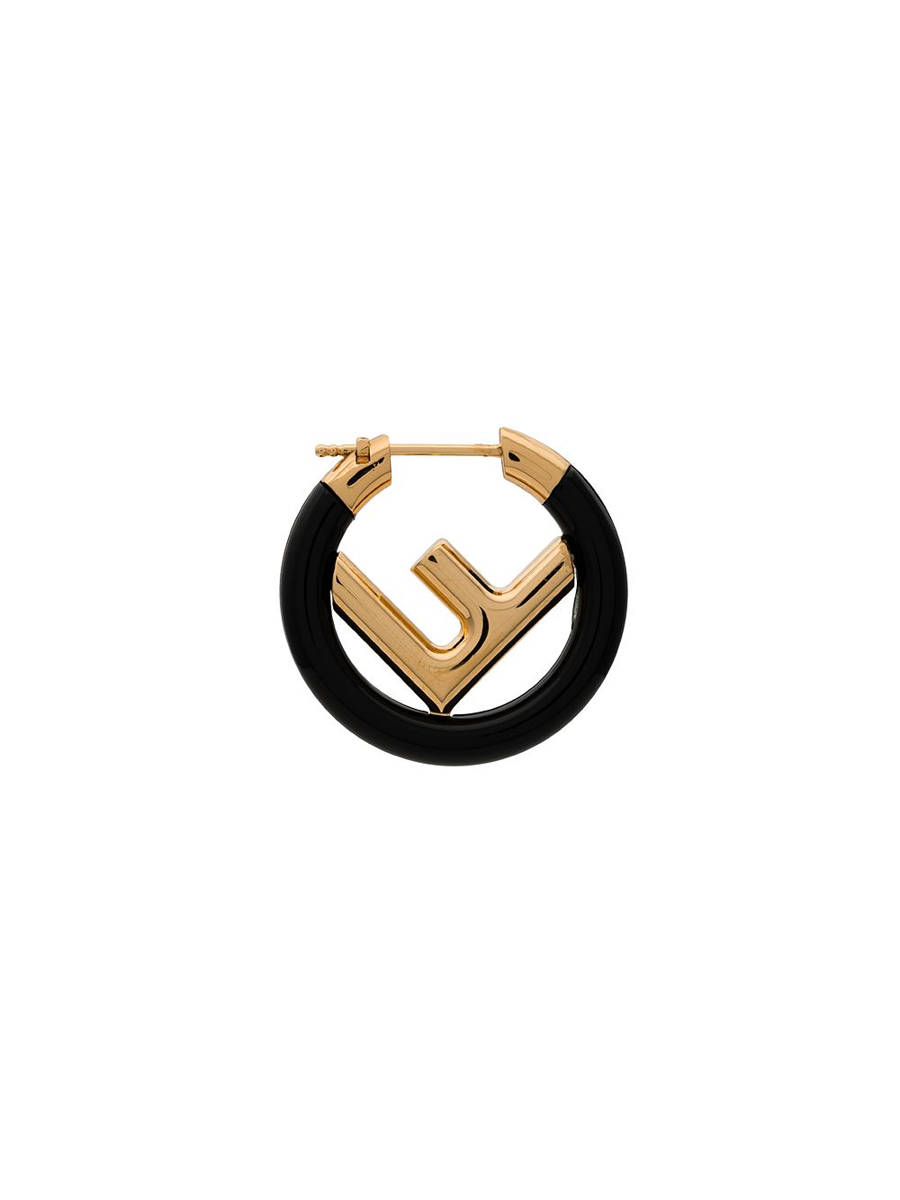 фото Fendi single logo earring