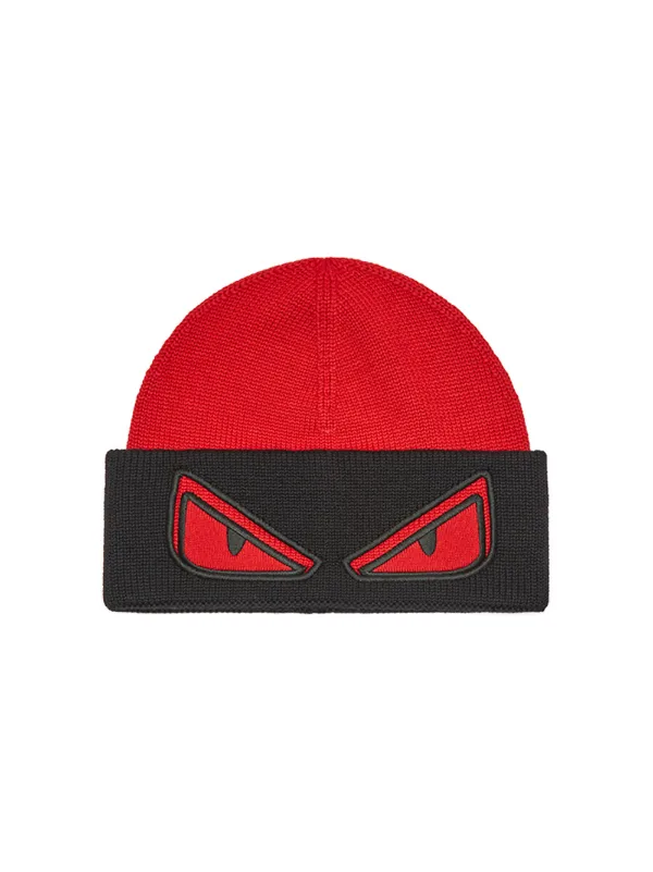 Red eye beanie hats Outlet