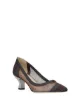 Image 2 of Fendi Colibrì FF motif mesh pumps
