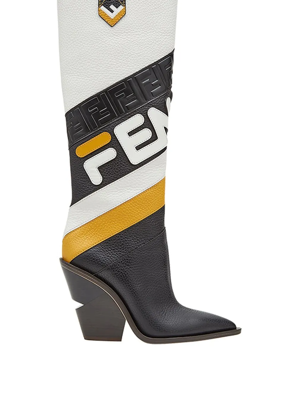 bottes fendi jaune