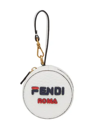 Fendi Fendimania Logo Help Bag Charm Farfetch Fendi Fendimania Logo Help Bag Charm