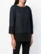 Chanel Pre-Owned layered straight blouse