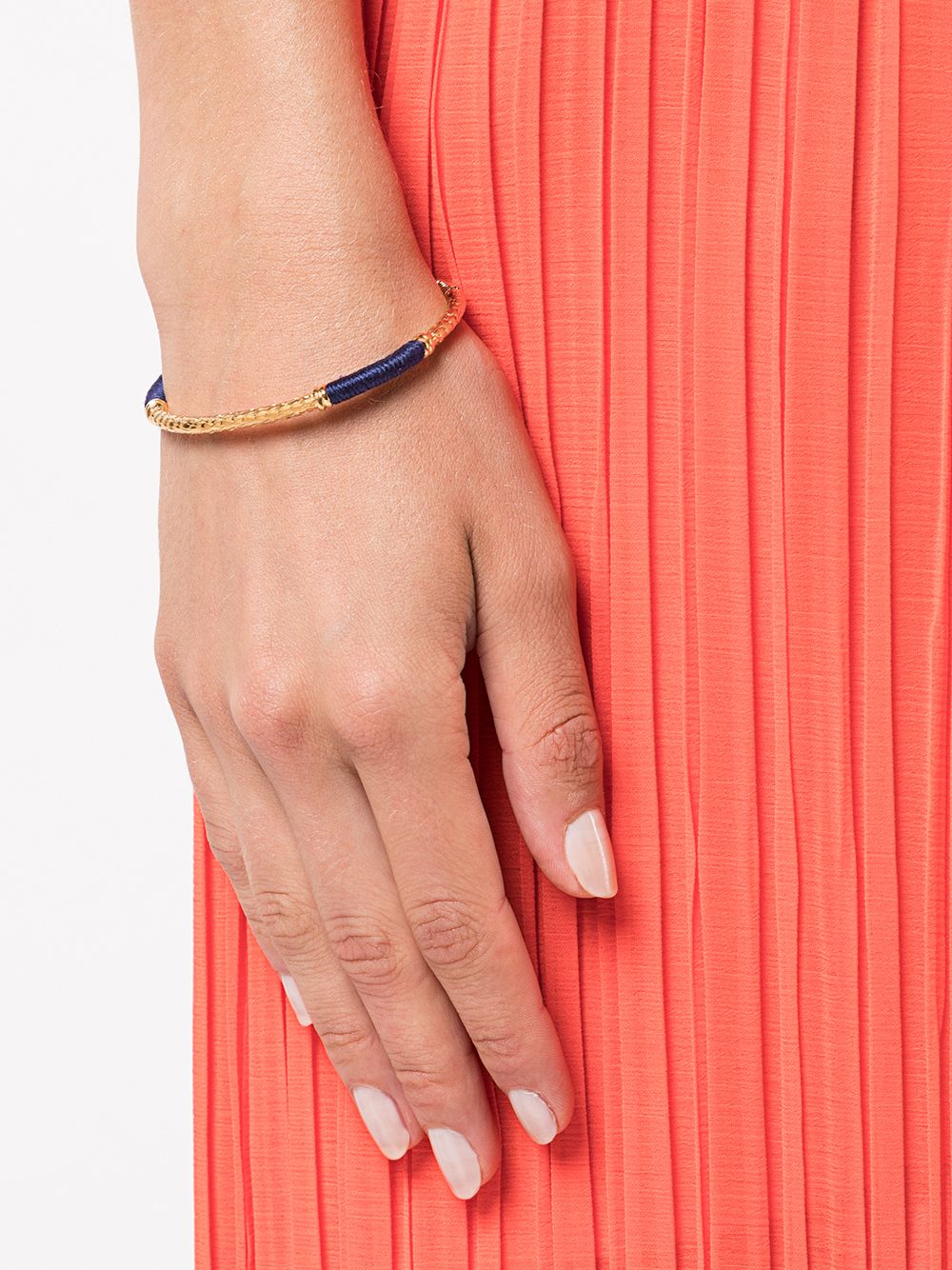 фото Aurelie bidermann textured cuff bracelet