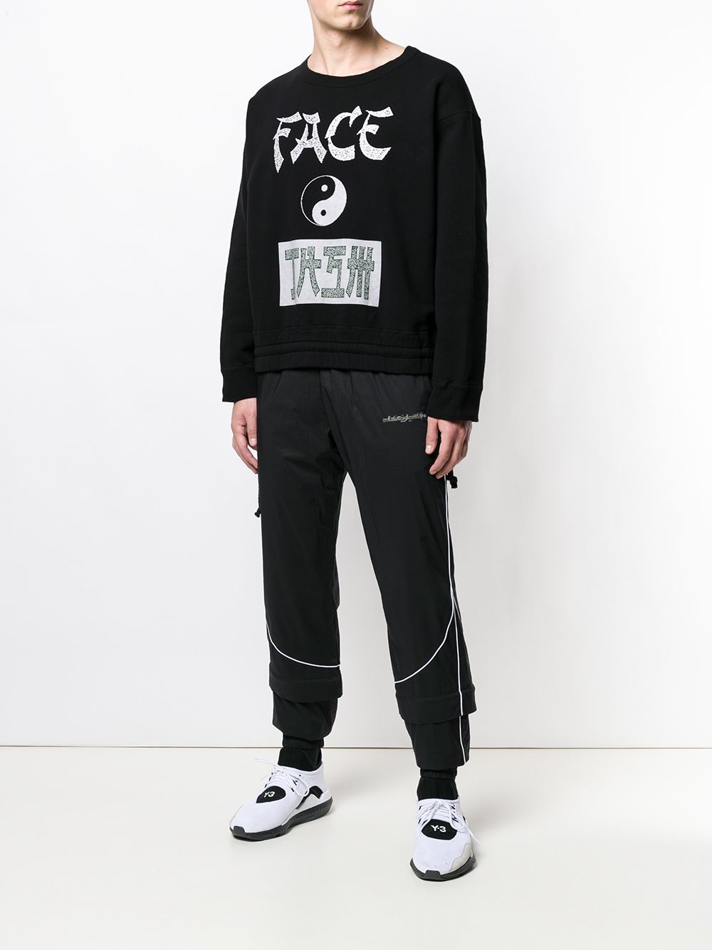 Facetasm Logo Print Sweatshirt - Farfetch