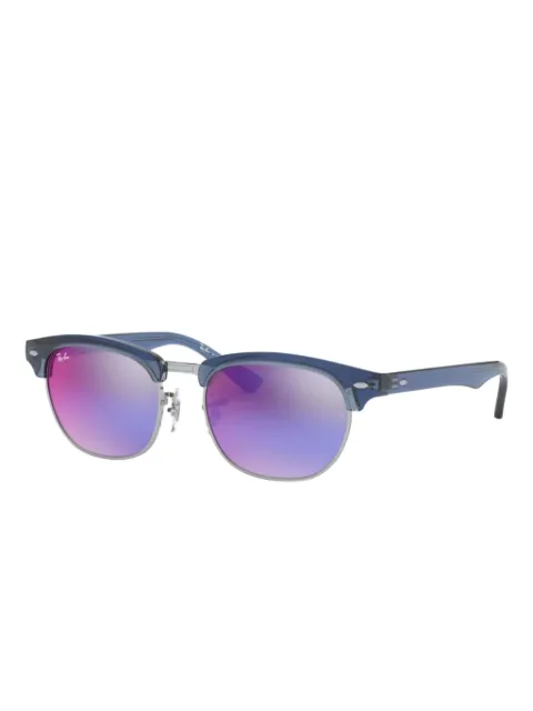 RAY-BAN JUNIOR round shaped mirrored sunglasses