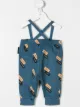 الصورة 2 من Tiny Cottons food words dungarees