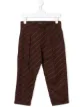 الصورة 1 من Tiny Cottons diagonal stripe trousers