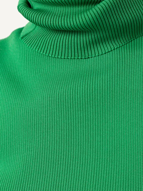 MARNI MARNI TURTLENECK SLEEVELESS SWEATER - GREEN