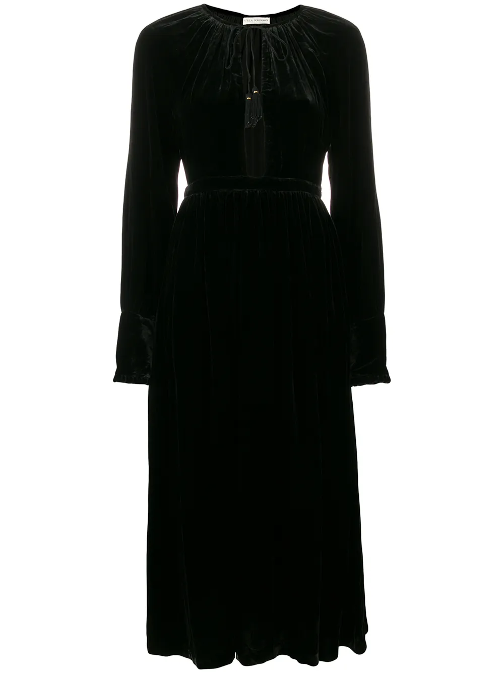 ulla johnson black dress