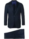 Barba pinstripe suit - Blue