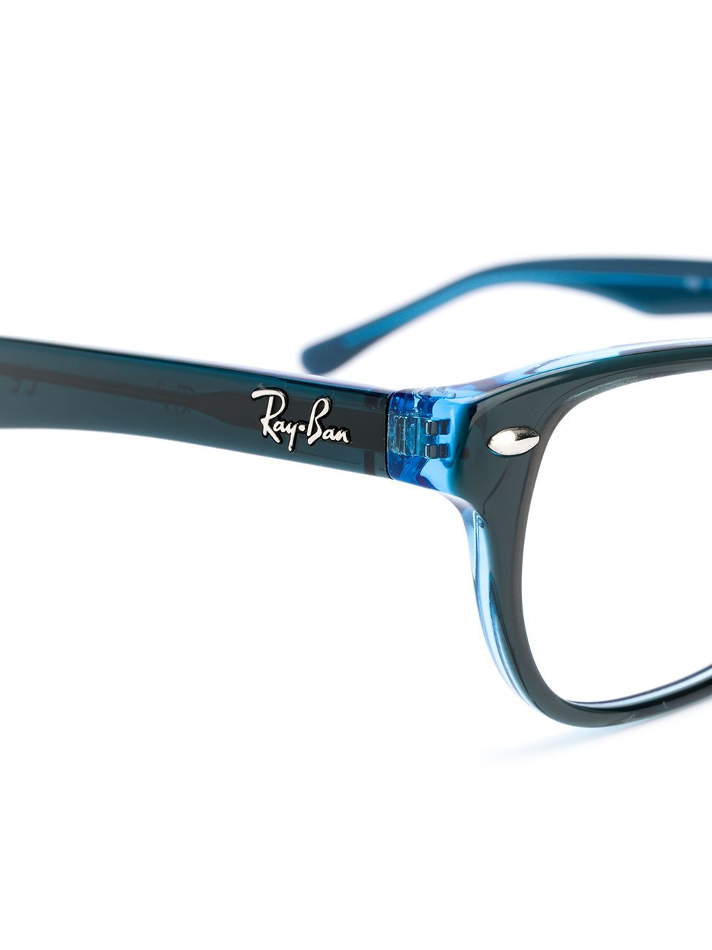 RAY-BAN JUNIOR Bril met rechthoekig montuur - Blauw