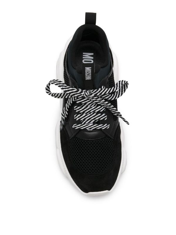 black moschino shoes