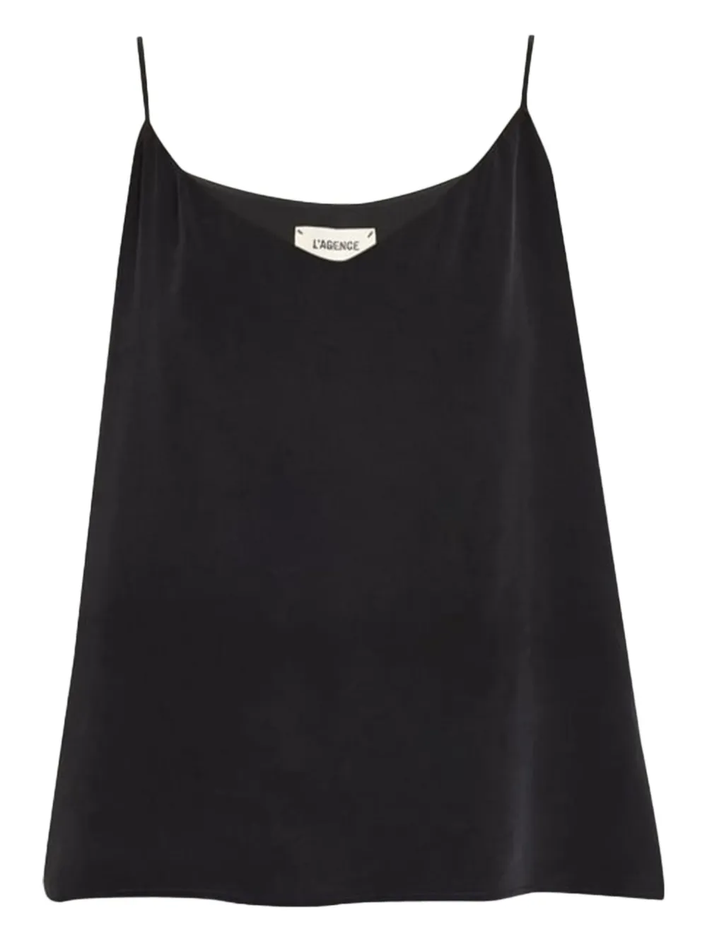 L'Agence V-neck top | Black | Image 1