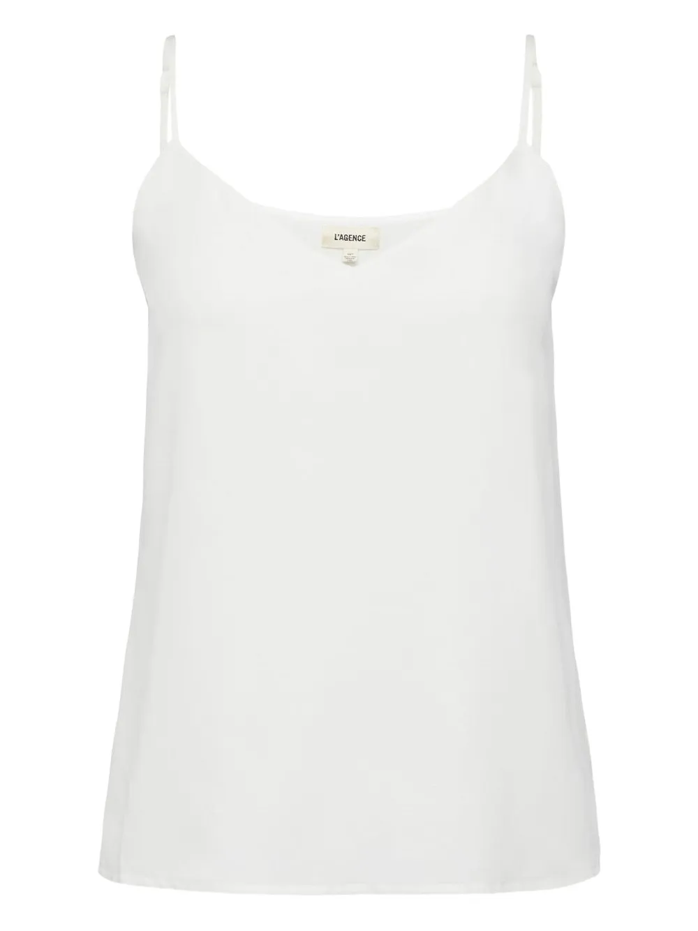 L'Agence V-neck top | White | Image 1