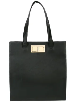 Siriano Flip Lock Tote Bag Farfetch Siriano Flip Lock Tote Bag