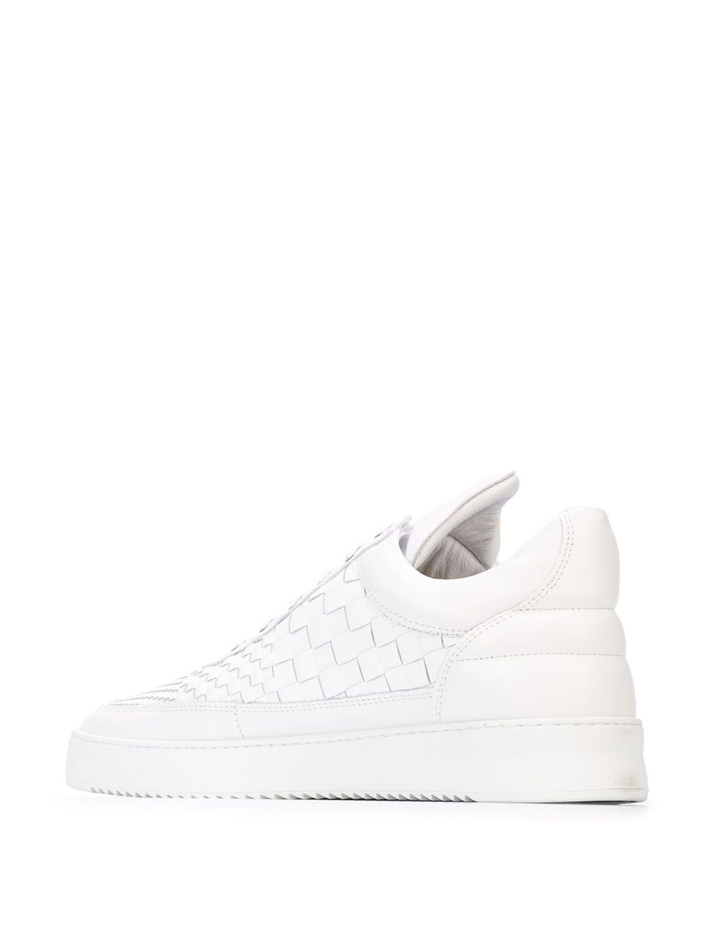 фото Filling Pieces кроссовки с плетением Intrecciato