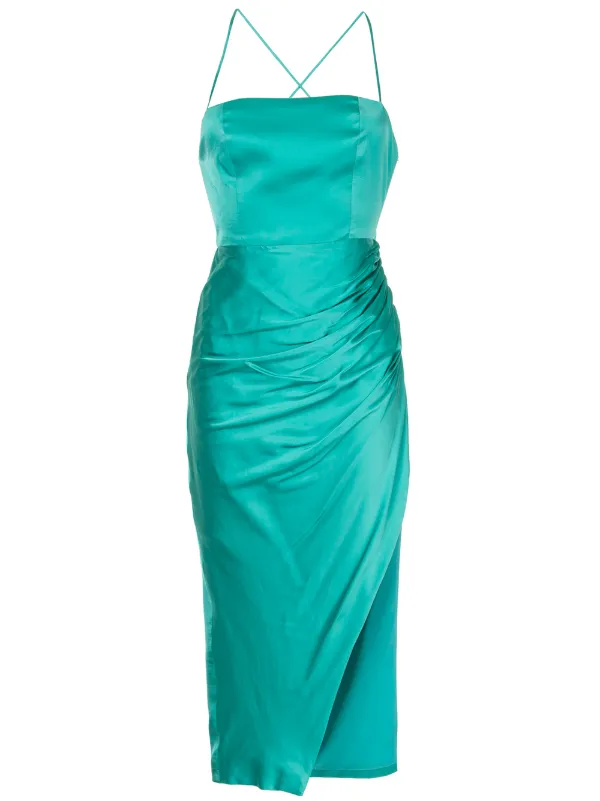 manning cartell miami heat backless dress