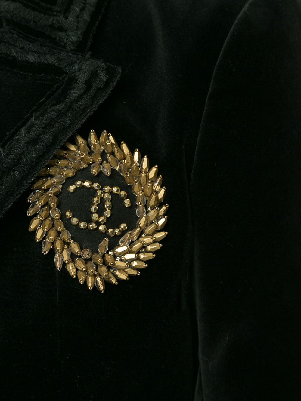 фото Chanel pre-owned двубортная куртка