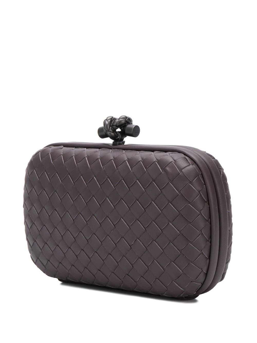 фото Bottega veneta клатч с плетением intrecciato