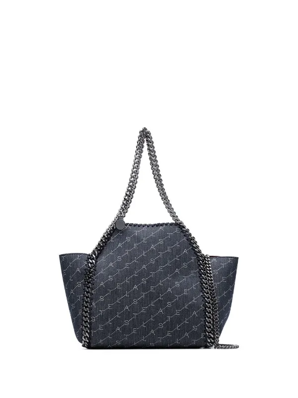 Stella McCartney Falabella tote väska Med Kedjekant Farfetch Stella McCartney Falabella Axelväska Med Kedja Farfetch