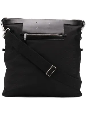 Men S Messenger Bags Farfetch Maison Margiela Zipped Messenger Bag